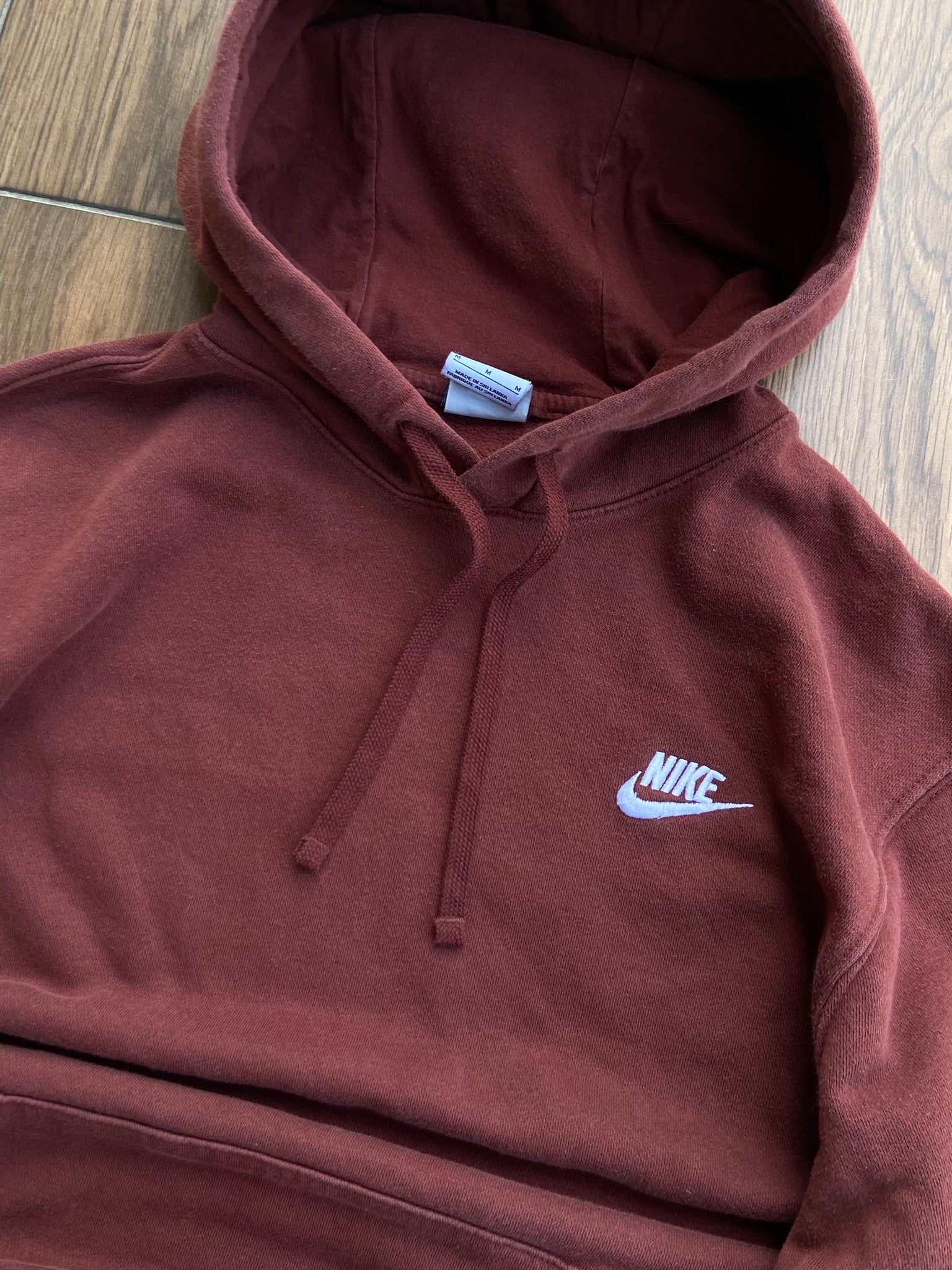 Bluza Nike Basic Bordowa "M"