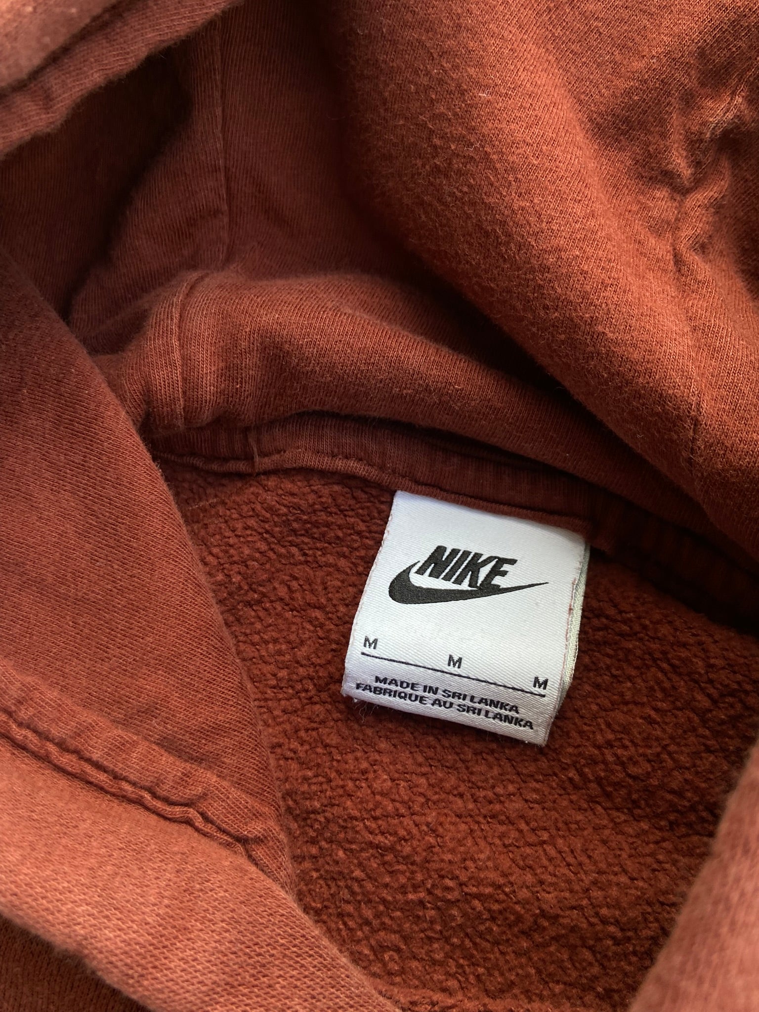 Bluza Nike Basic Bordowa "M"