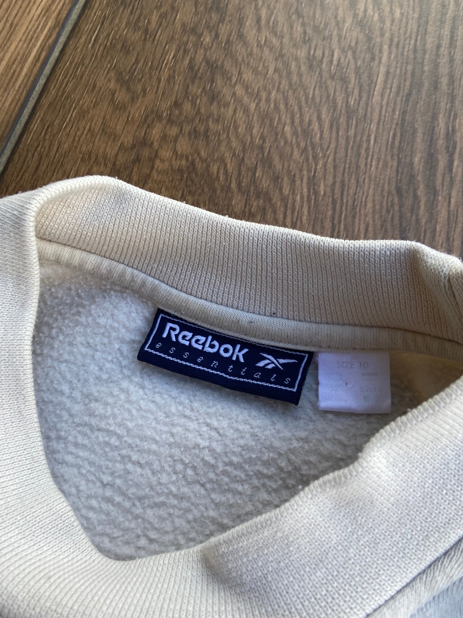 Bluza Reebok Kremowa Vintage "S"