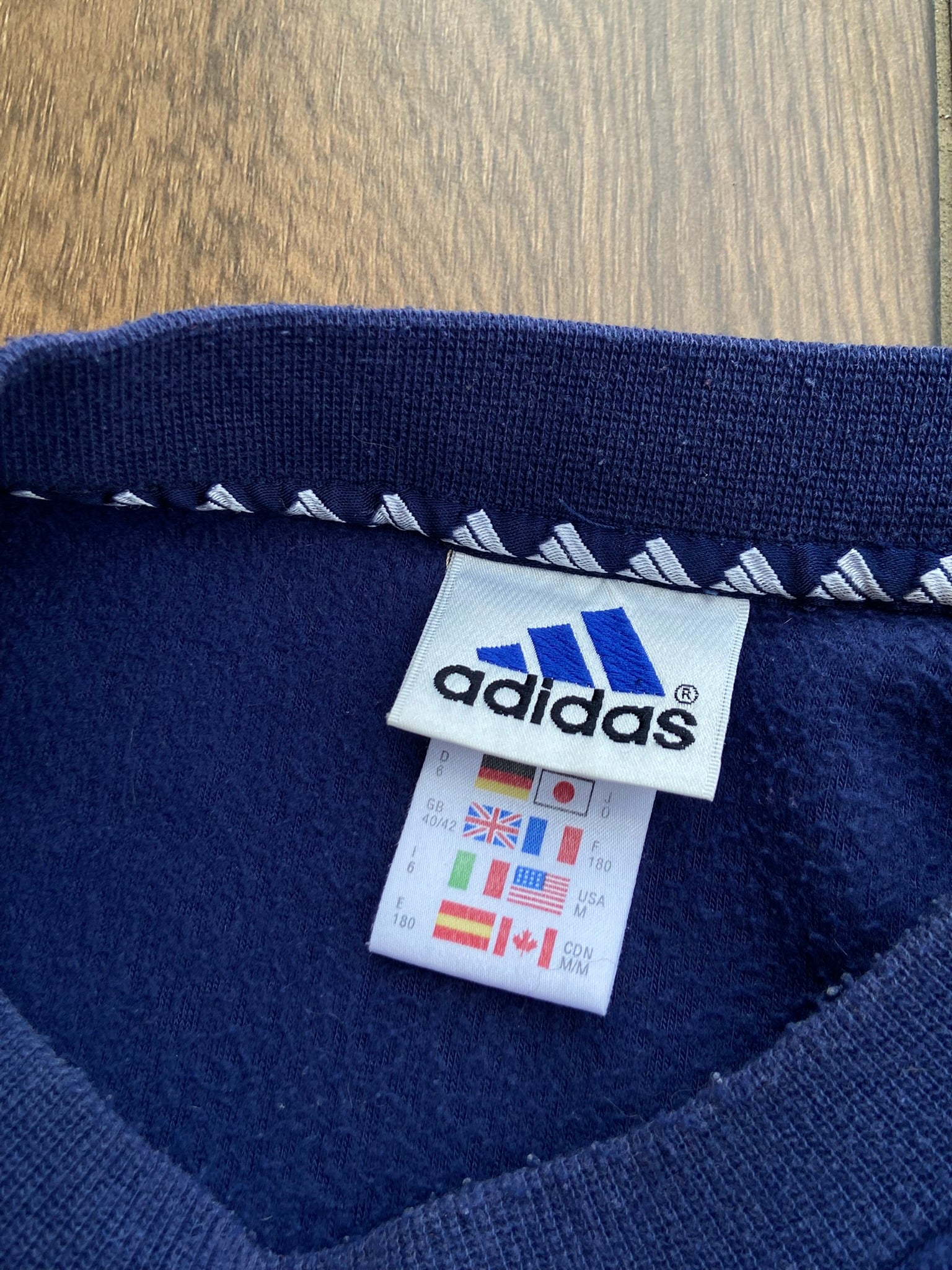 Bluza Adidas Polarowa Vintage 90s "XL"