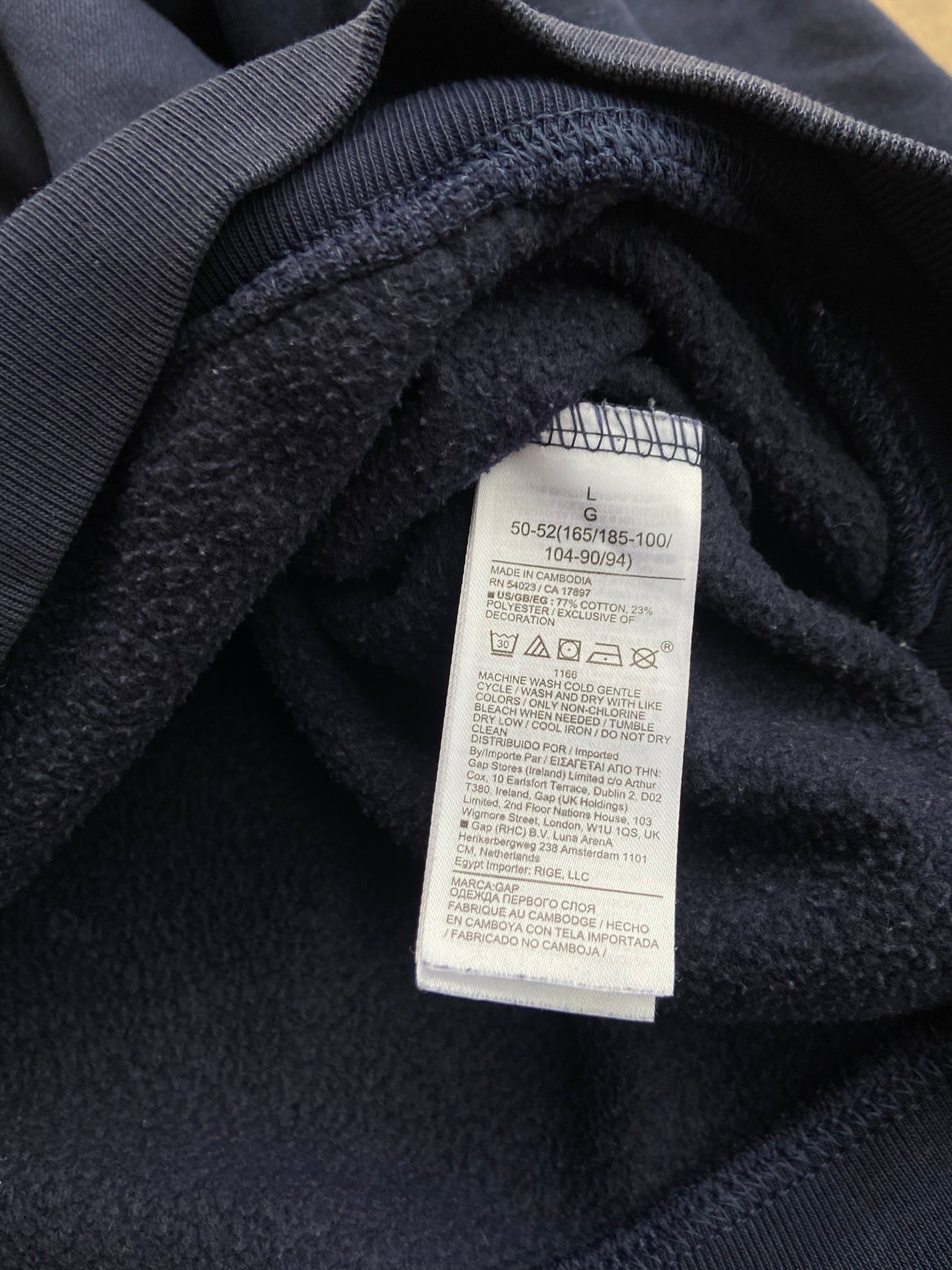 Bluza Gap Granatowa "L"