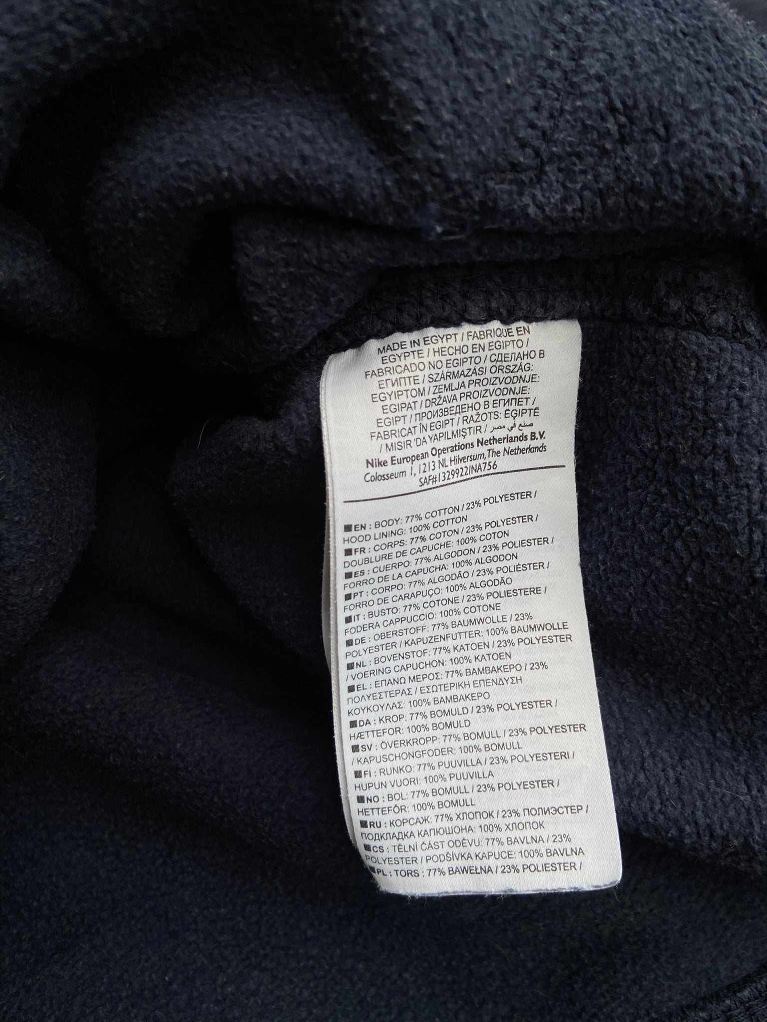 Bluza Nike Basic Granatowa "S"