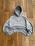 Bluza Nike Szara Central Logo Cropped "S"