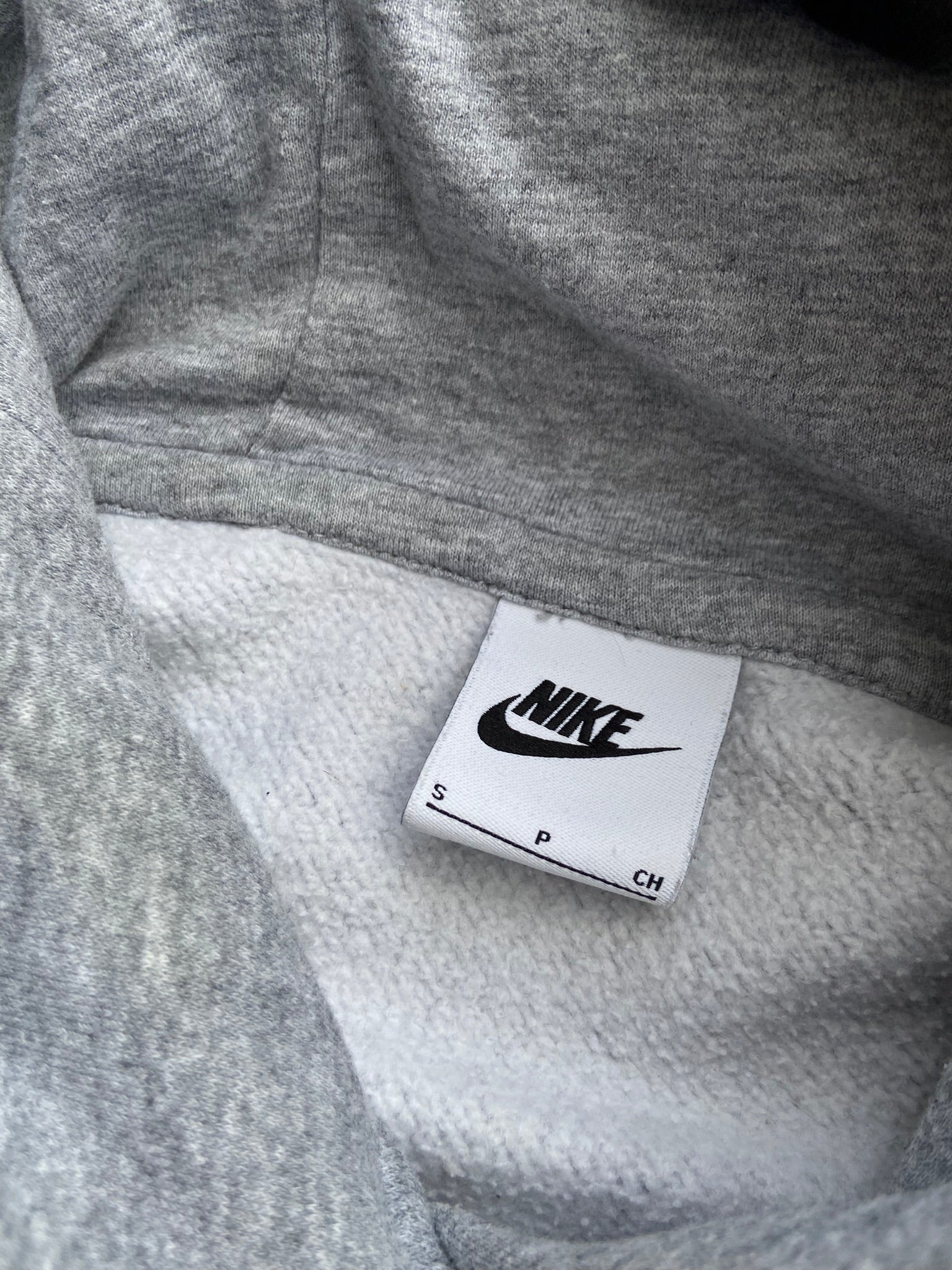 Bluza Nike Szara Central Logo Cropped "S"