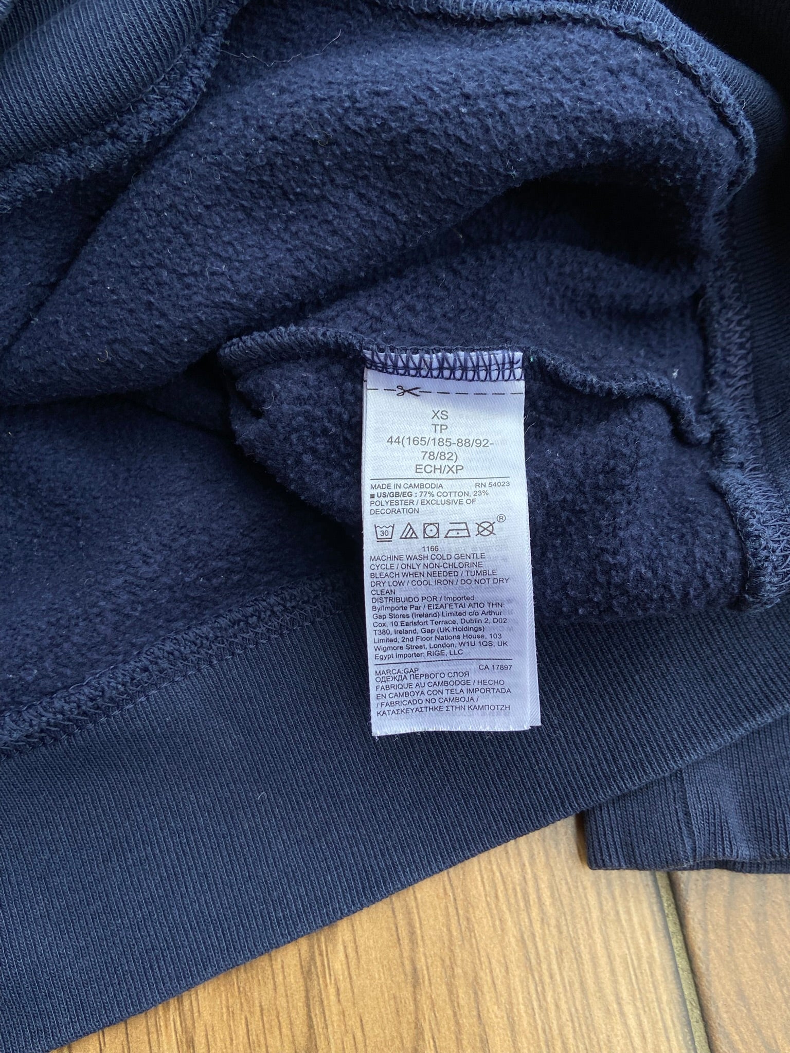 Bluza Gap Granatowa "XS"