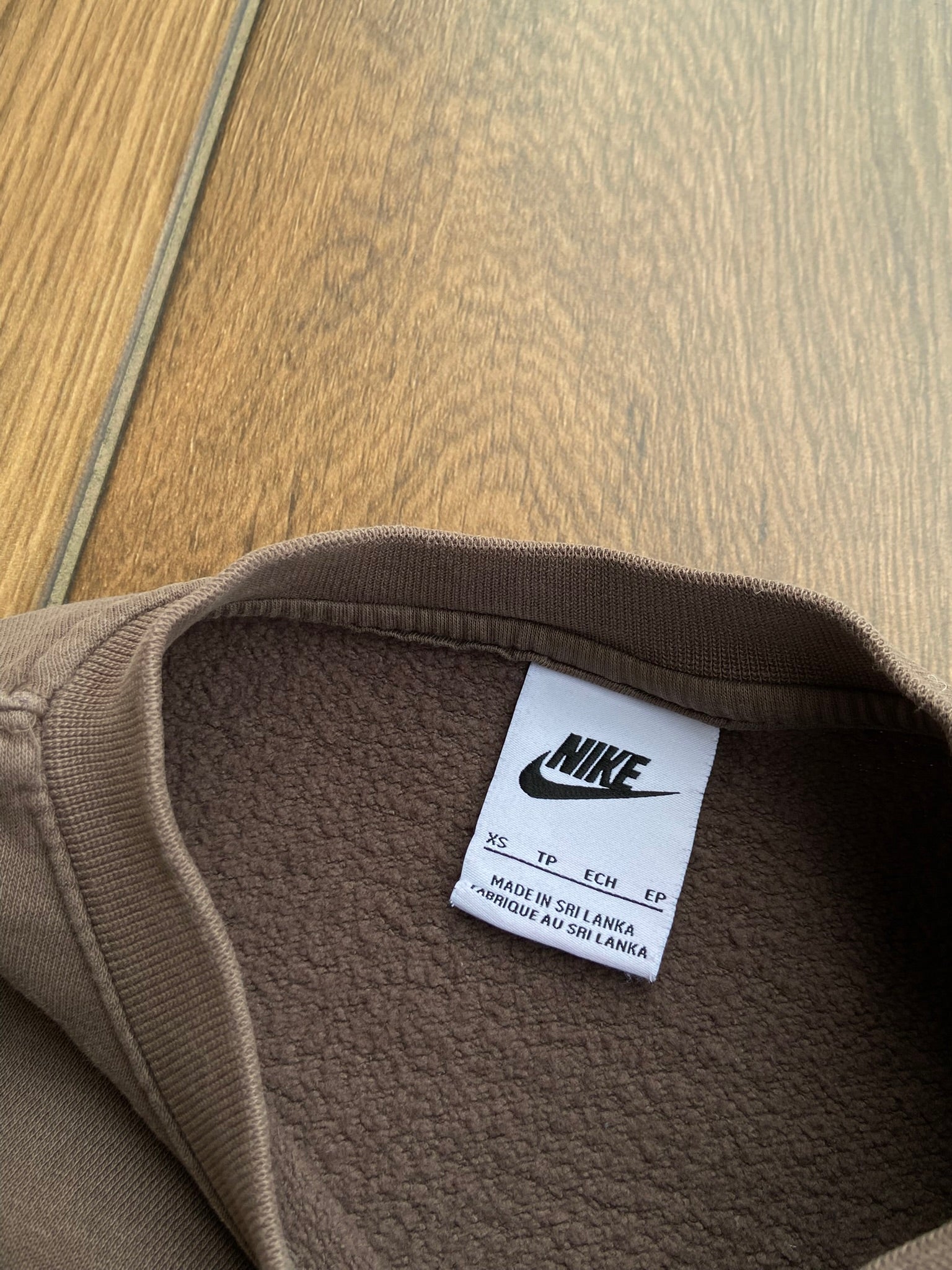 Bluza Nike Basic Brązowa "XS"