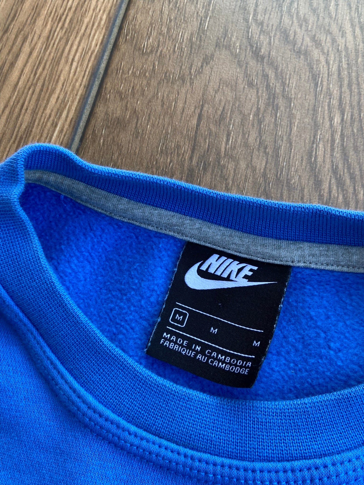 Bluza Nike Niebieska Basic "M"